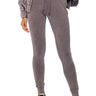 Front View Windows Down Ribbed Knit Jogger