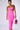 Side View Woke Up Like This Strapless Cut Out Midi Dress In Pink