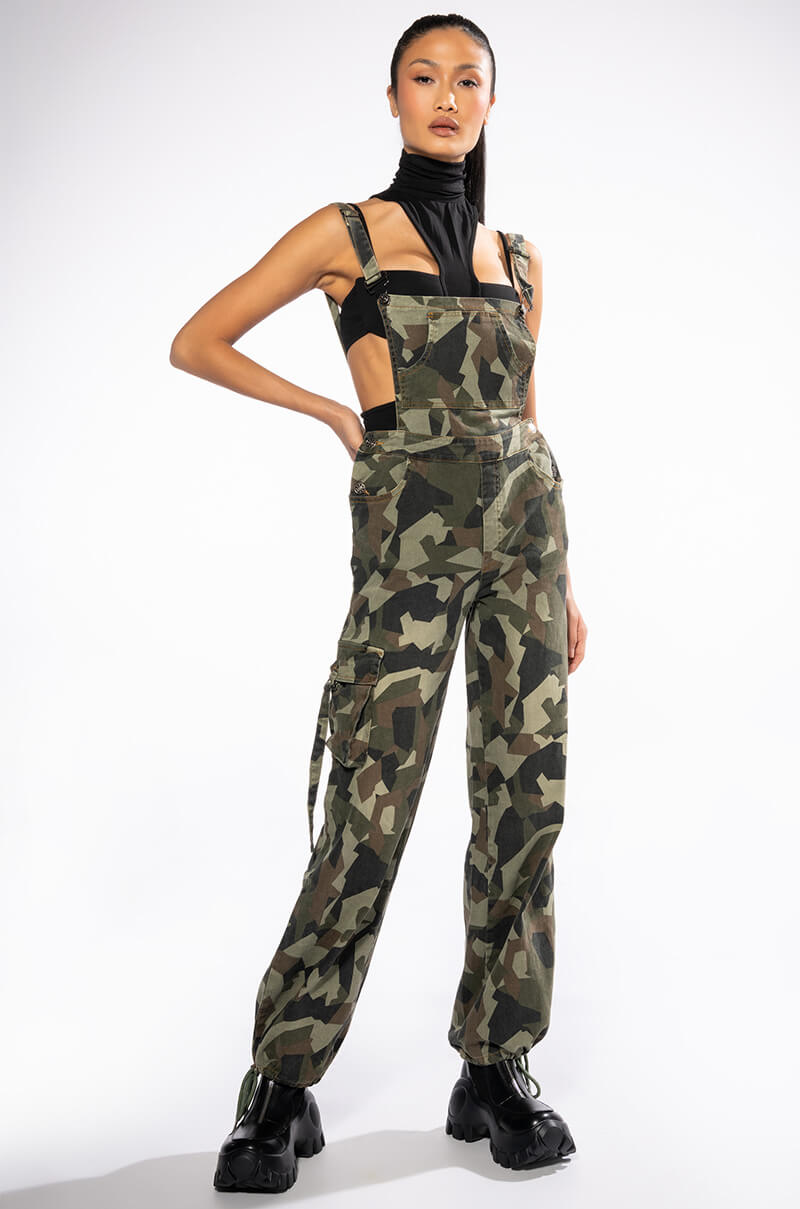 Side View Work For You Adjustable Overalls