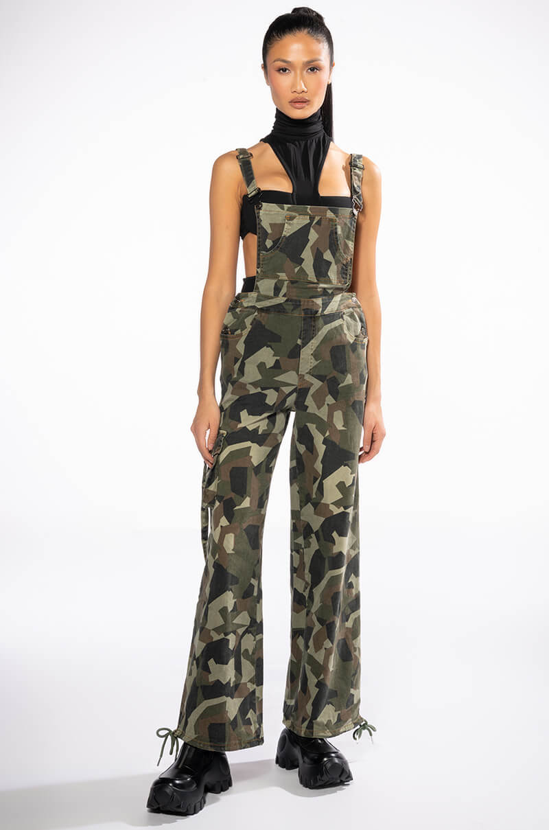 Back View Work For You Adjustable Overalls