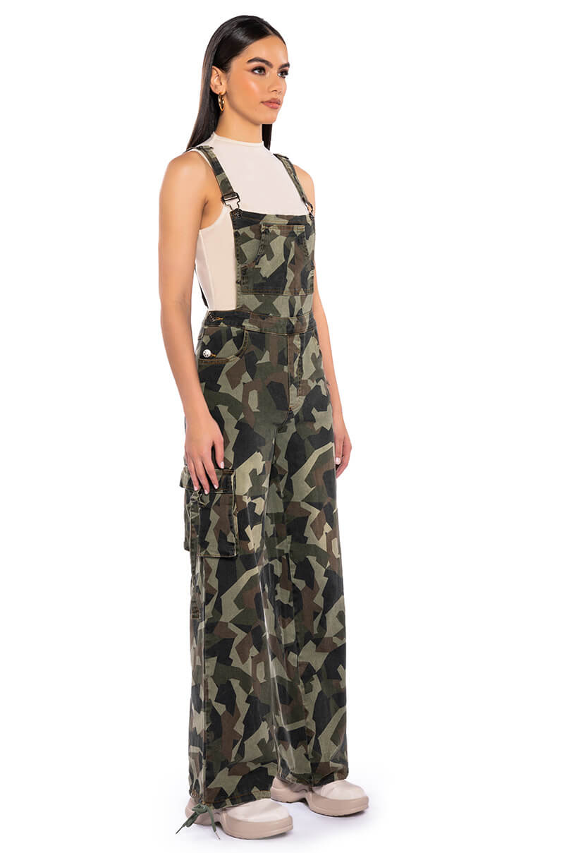 Back View Work For You Adjustable Overalls