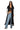 Front View Work From Home Zen Satin Duster