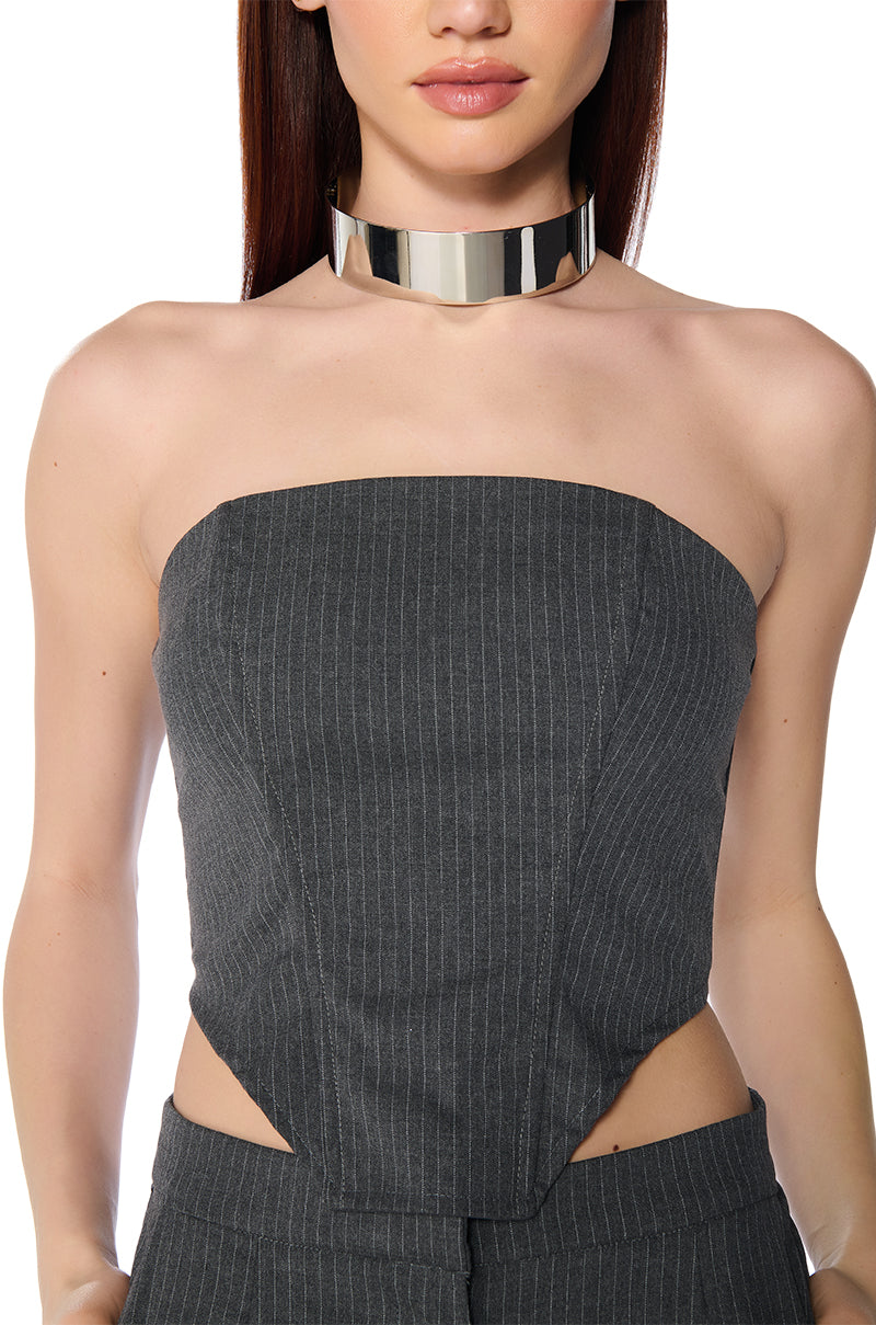 Full View Work Hard Play Hard Corset