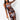 Front View Work Of Art Ruched Mesh Midi Dress in Rust