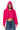 Side View Worship Me Knit Crop Hoodie