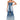 Front View Y2k Bae Strapless Washed Denim Maxi Dress