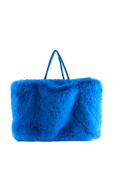 ★HEEARI★ Ange Fur Tote Bag Ange Fur Tote Bag_Blue 𝟐𝟎𝟐𝟒 𝐖𝐈𝐍𝐓𝐄𝐑 𝐂𝐎𝐋𝐋𝐄𝐂𝐓𝐈𝐎𝐍 ❄☃🎅🏻🌨 Ange