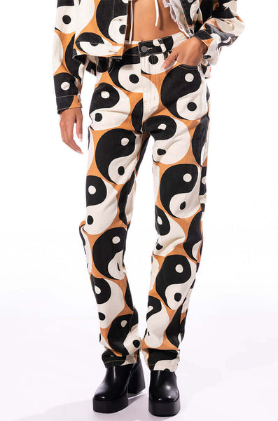YINYANG STRAIGHT PANTS – AKIRA