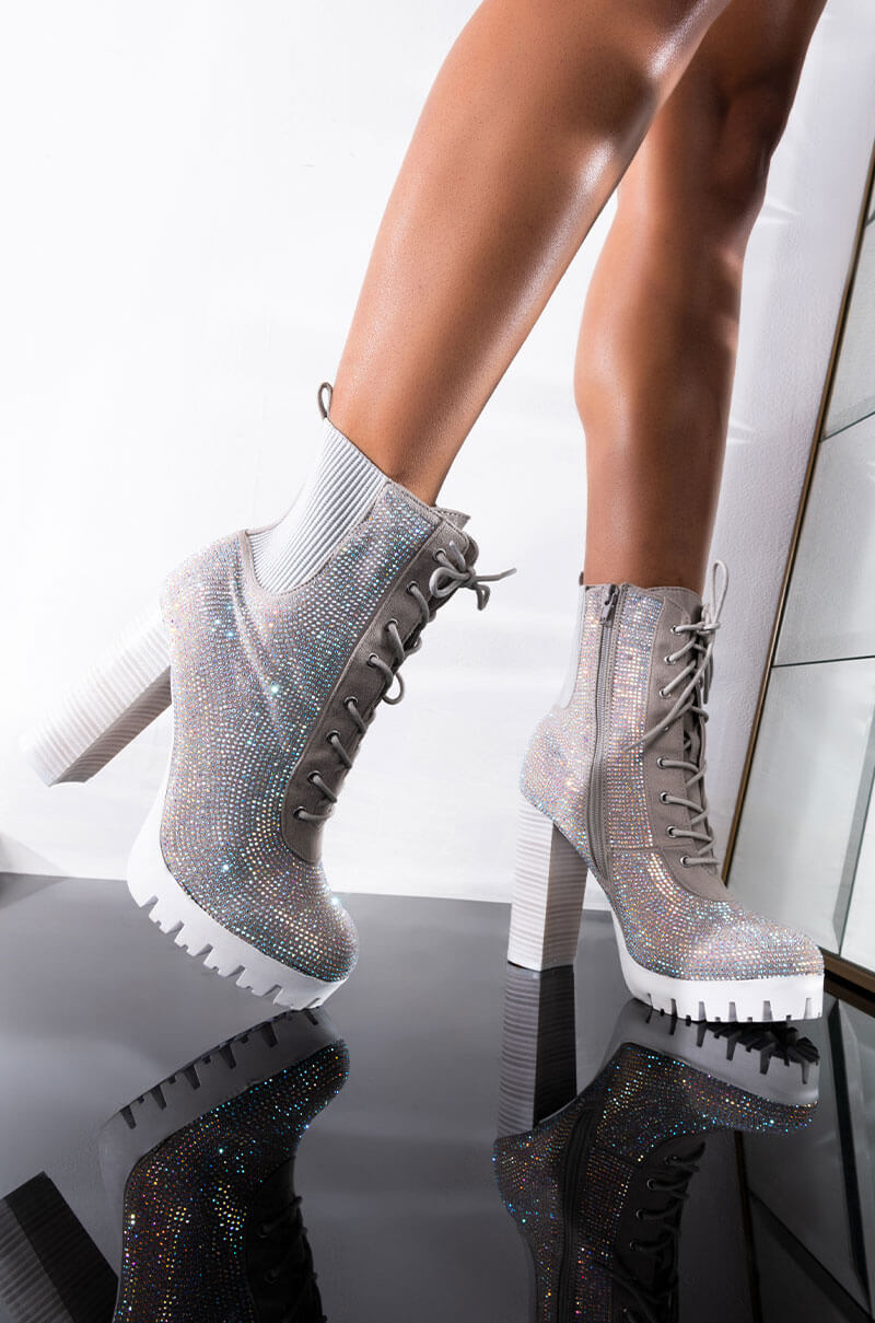 YOU ALREADY KNOW CHUNKY BOOTIE GREY view 0