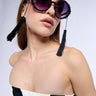 Front View You Can Leave Tassel Sunglasses