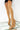 Front View AZALEA WANG Your Friends Are Taking You Out Thigh High Sexy Heel Suede Boot in Tan