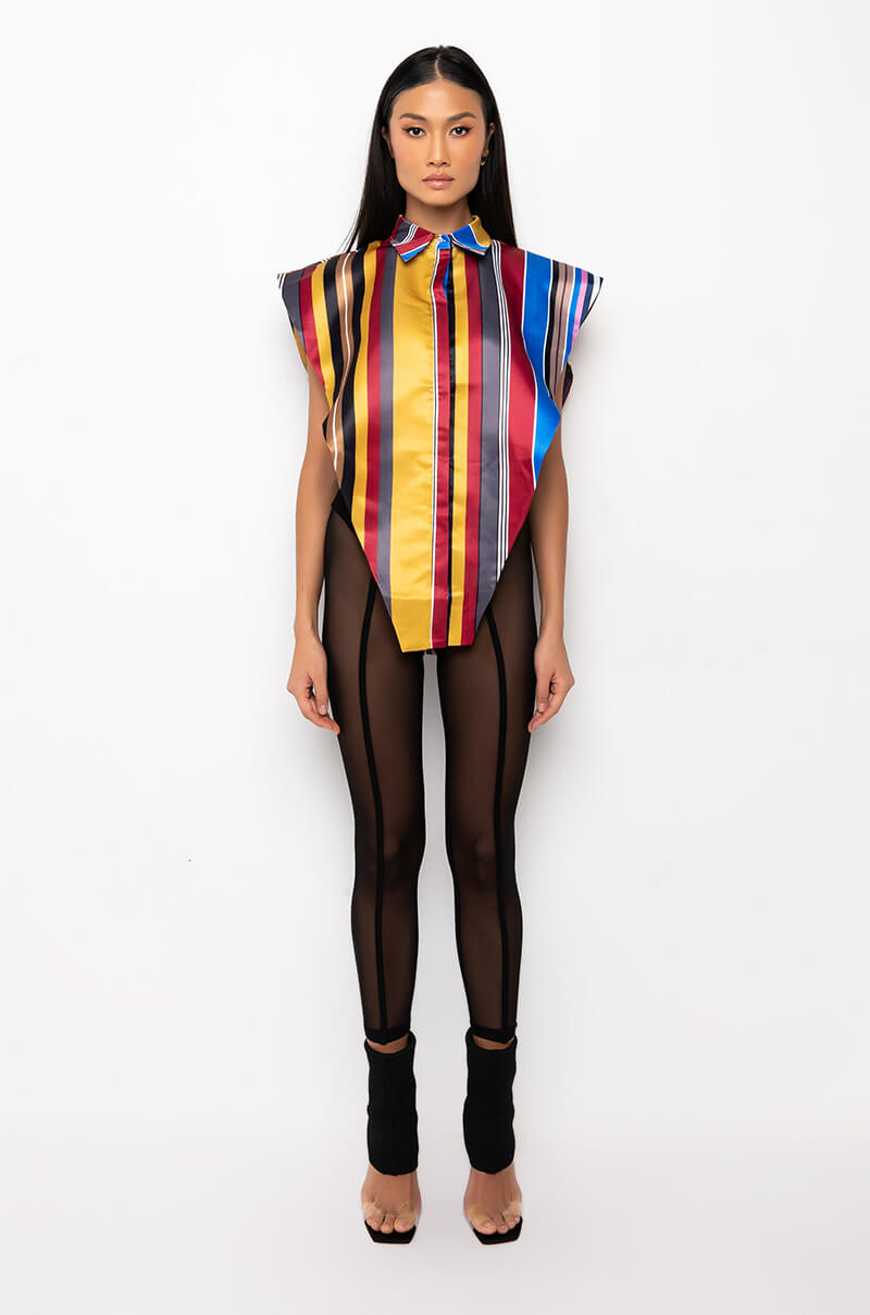 Extra View Your Muse Button Up Blouse