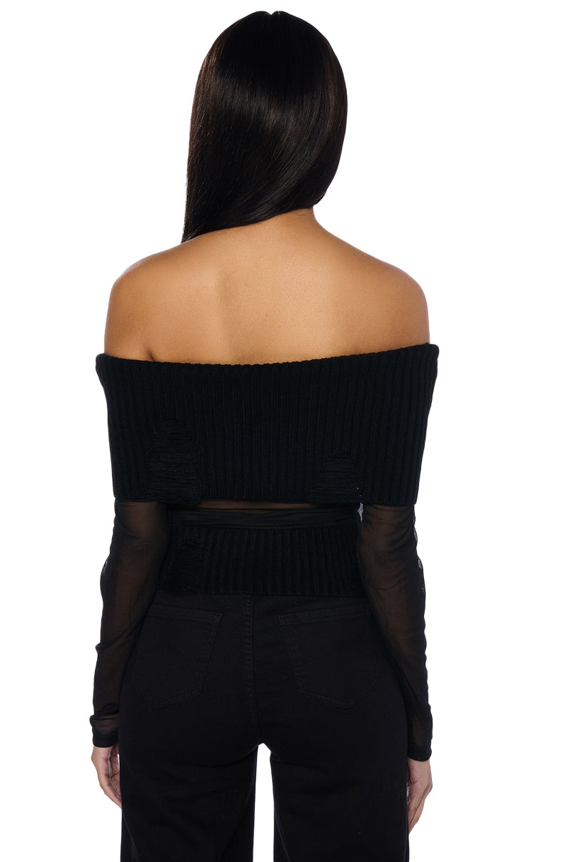 Full View Your New Type Off The Shoulder Sweater 4