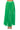 Back View Your Ultimate Pleated Palazzo Pant In Green