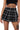 Back View Yours Truly Micro Mini Skort In Black