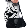 Front View Zazu Black Purse