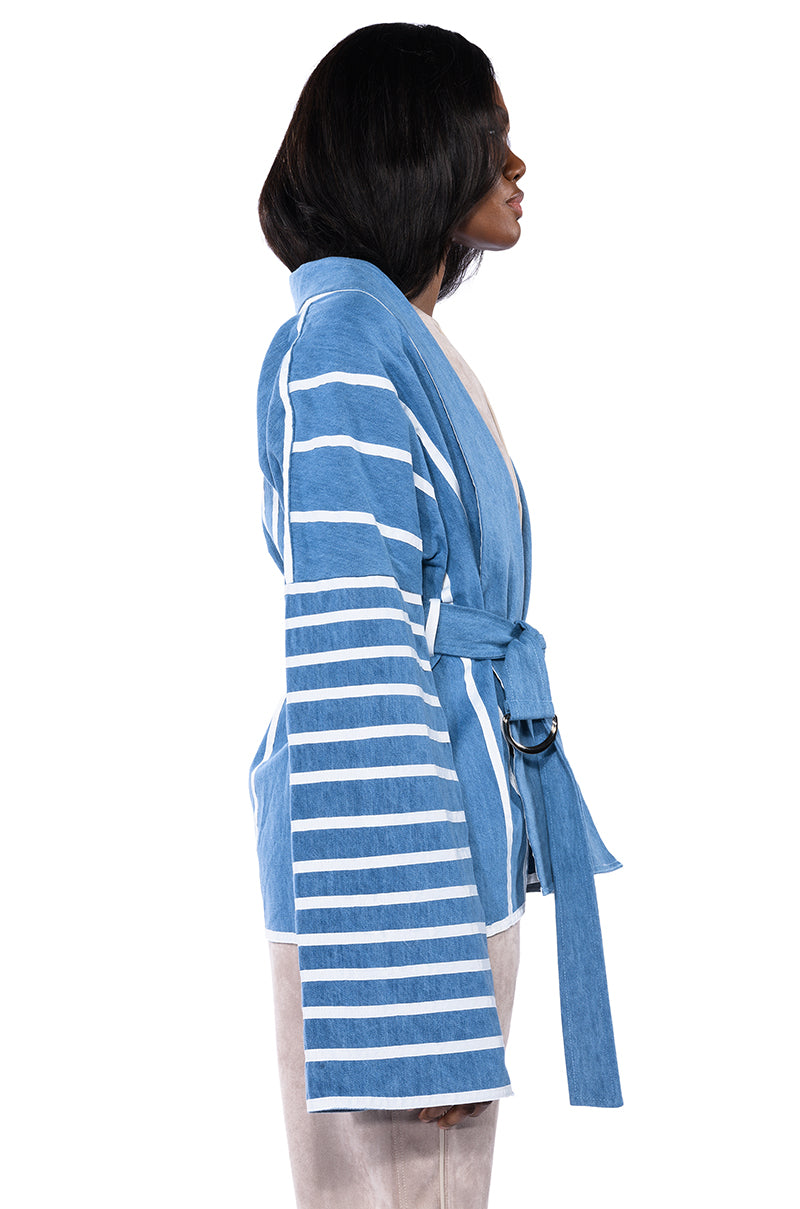 Extra View Zen Denim Kimono Jacket