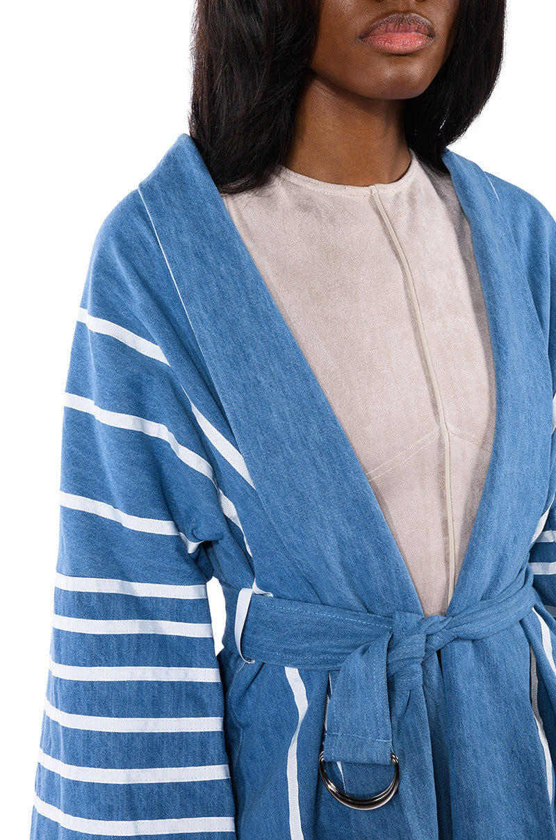 Extra View Zen Denim Kimono Jacket