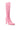 Back View Zero Gravity Mid Calf Knit Chunky Boot In Pink