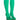 Front View Zero Gravity Mid Calf Knit Stiletto Heel Boot In Green