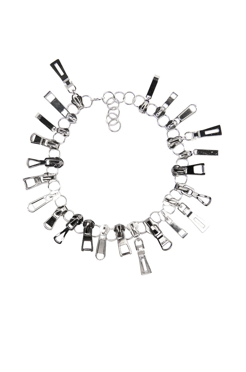 Side View Zip Me Up Necklace