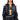 Front View Zip Zip Faux Leather Bomber