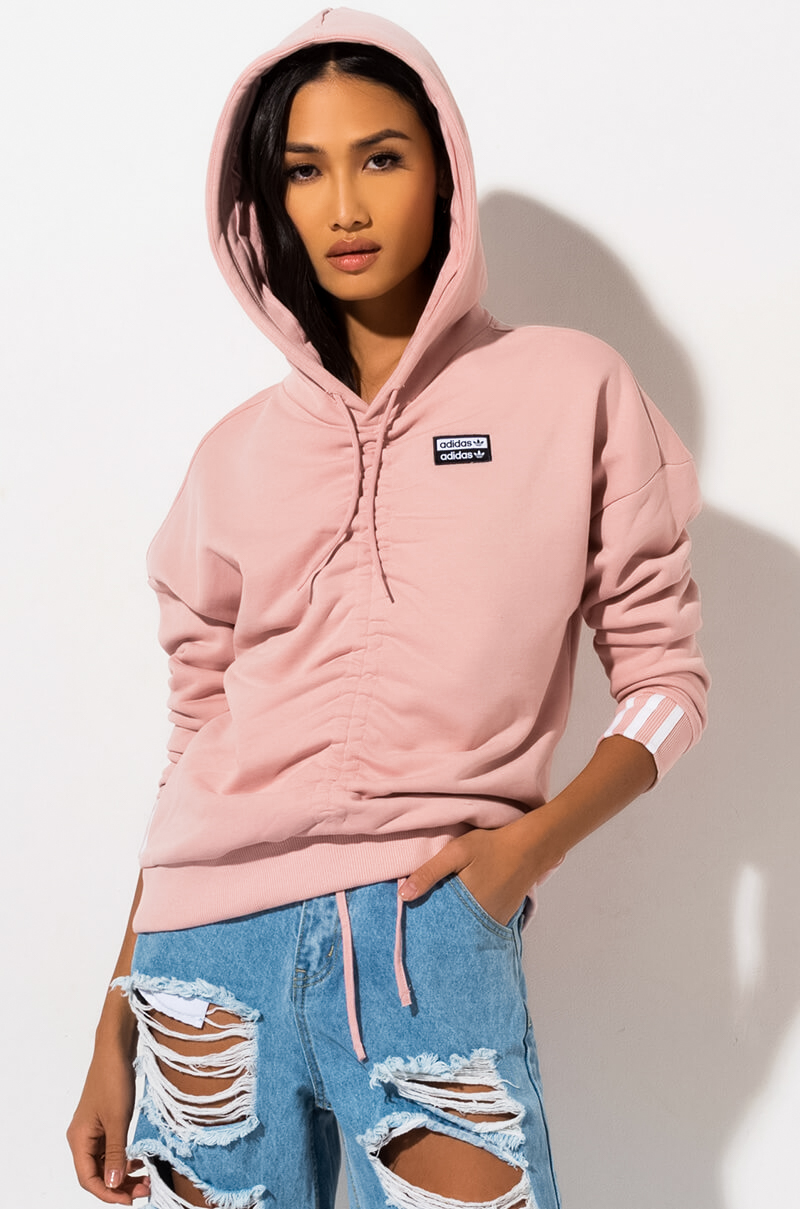 adidas pink spirit hoodie