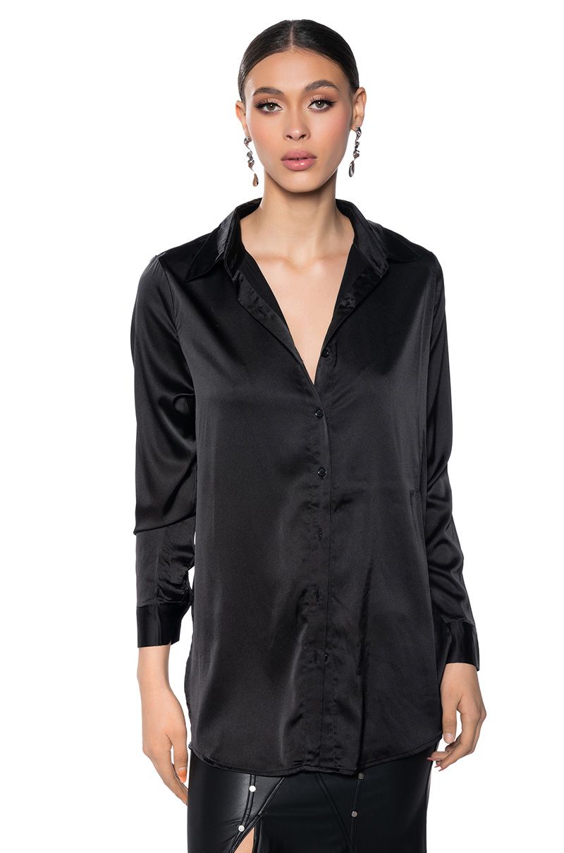 READY FOR ANY OCCASION SATIN SHIRT