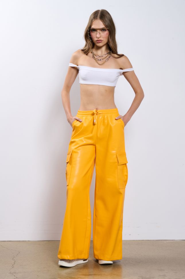 Full View Better Than This Cargo Wide Leg Pant