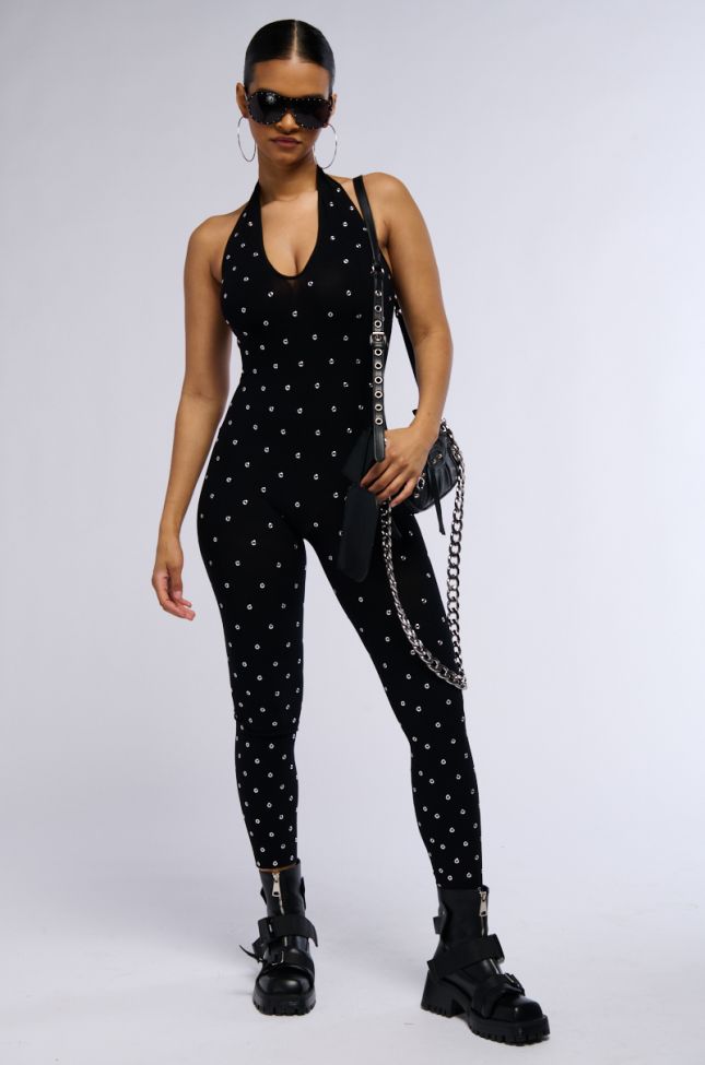 Front View Dont Worry About It Seamless Jumpsuit