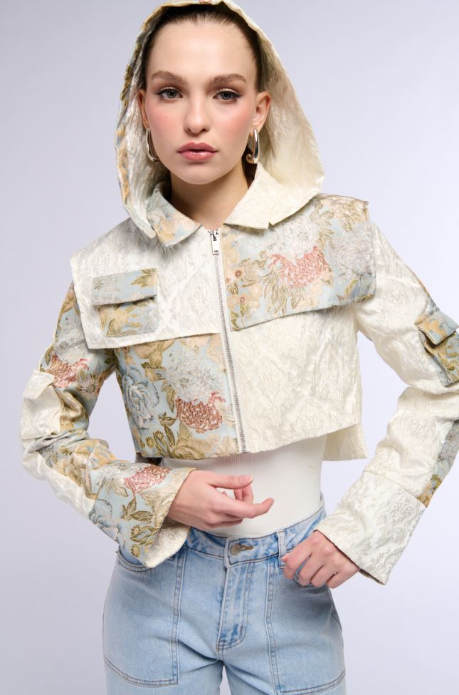 Side View Jack Of All Trades Brocade Bomber