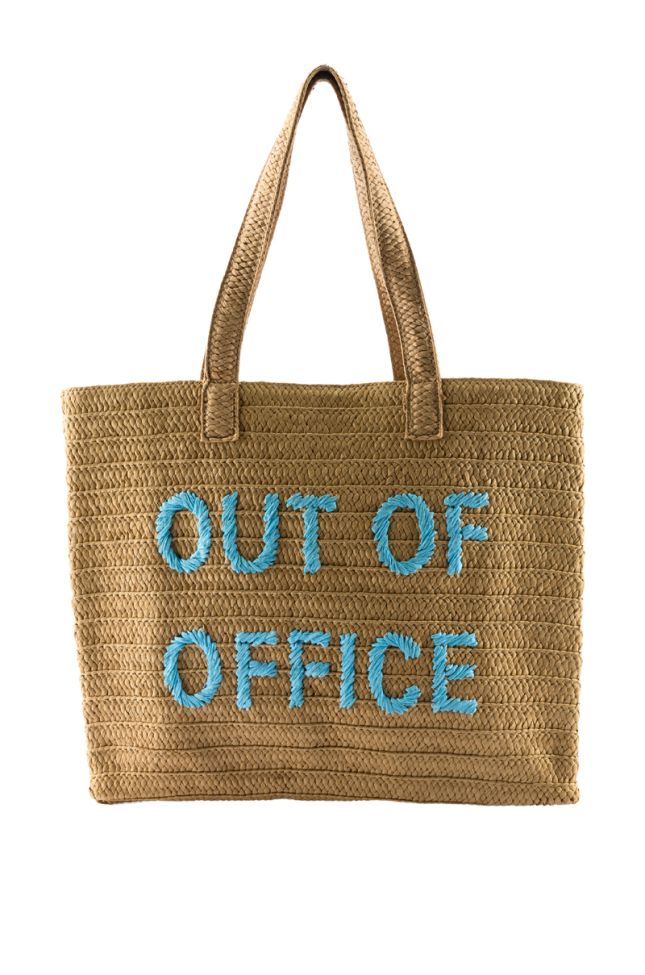Side View Out Of Office Tote