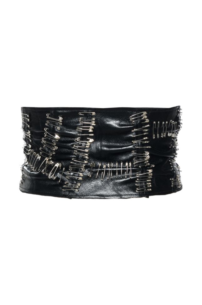 Side View Tae Lace Up Belt