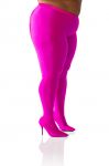 DETOGNI Women's Stretch Chunky Heel Platform Square Toe Pant Boot Shiny  Spandex Fabrication High-Waisted Legging All-in-one Pant Boot（Pink US5 at   Women's Clothing store