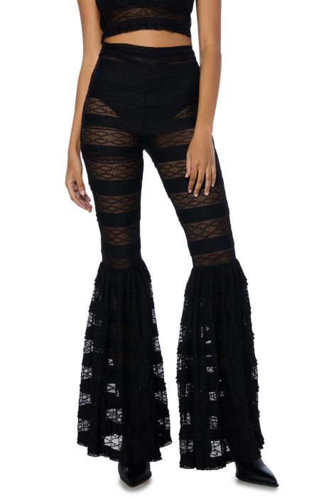 ALL I HAVE LEFT LACE BELL BOTTOM FLARE PANT