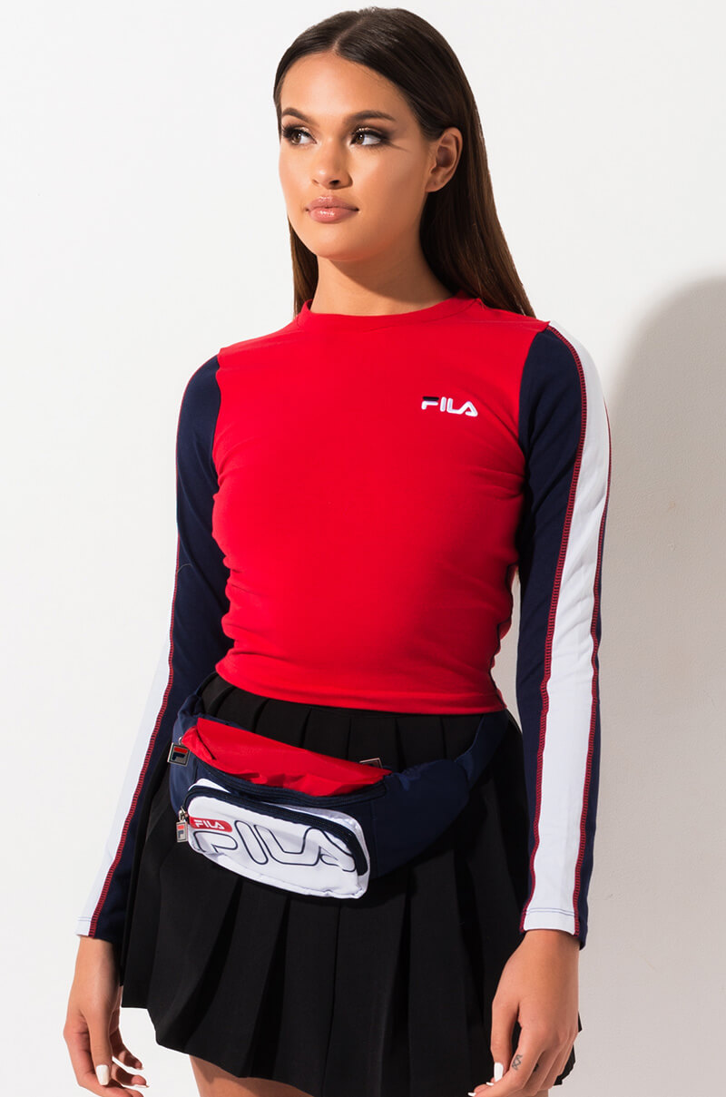 fila cropped long sleeve