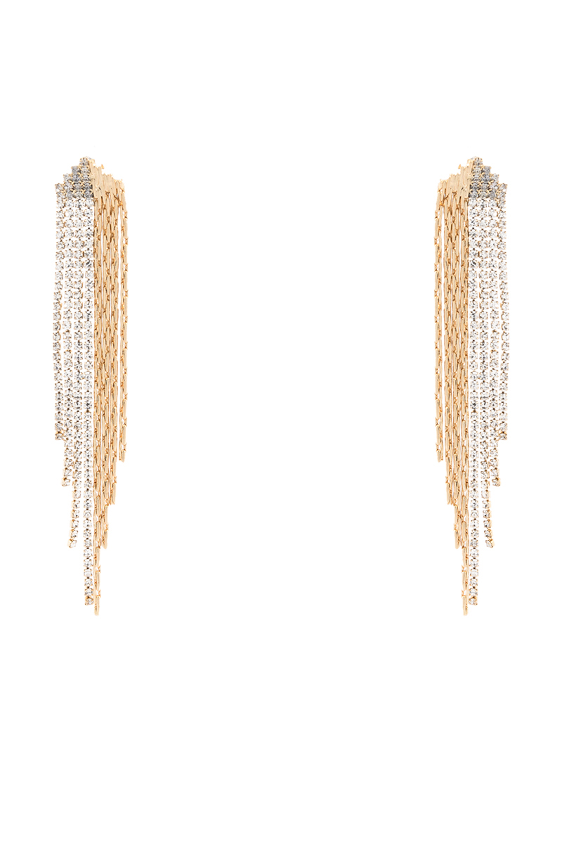 CITY SLICK BAMBOO HOOPS IN GOLD