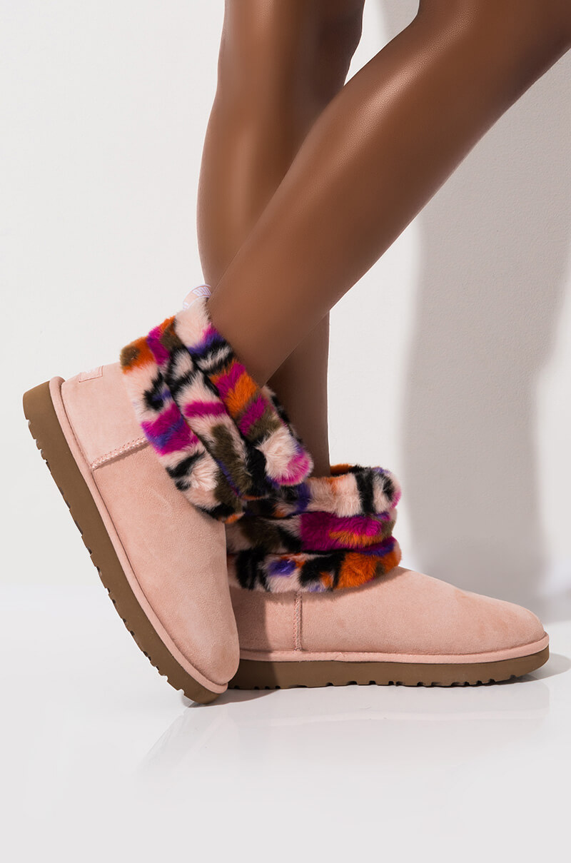 fluff mini quilted uggs