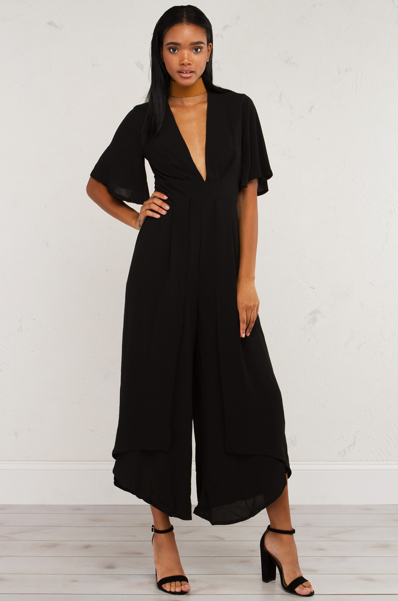 Wide Leg Jumpsuits For Night Looks